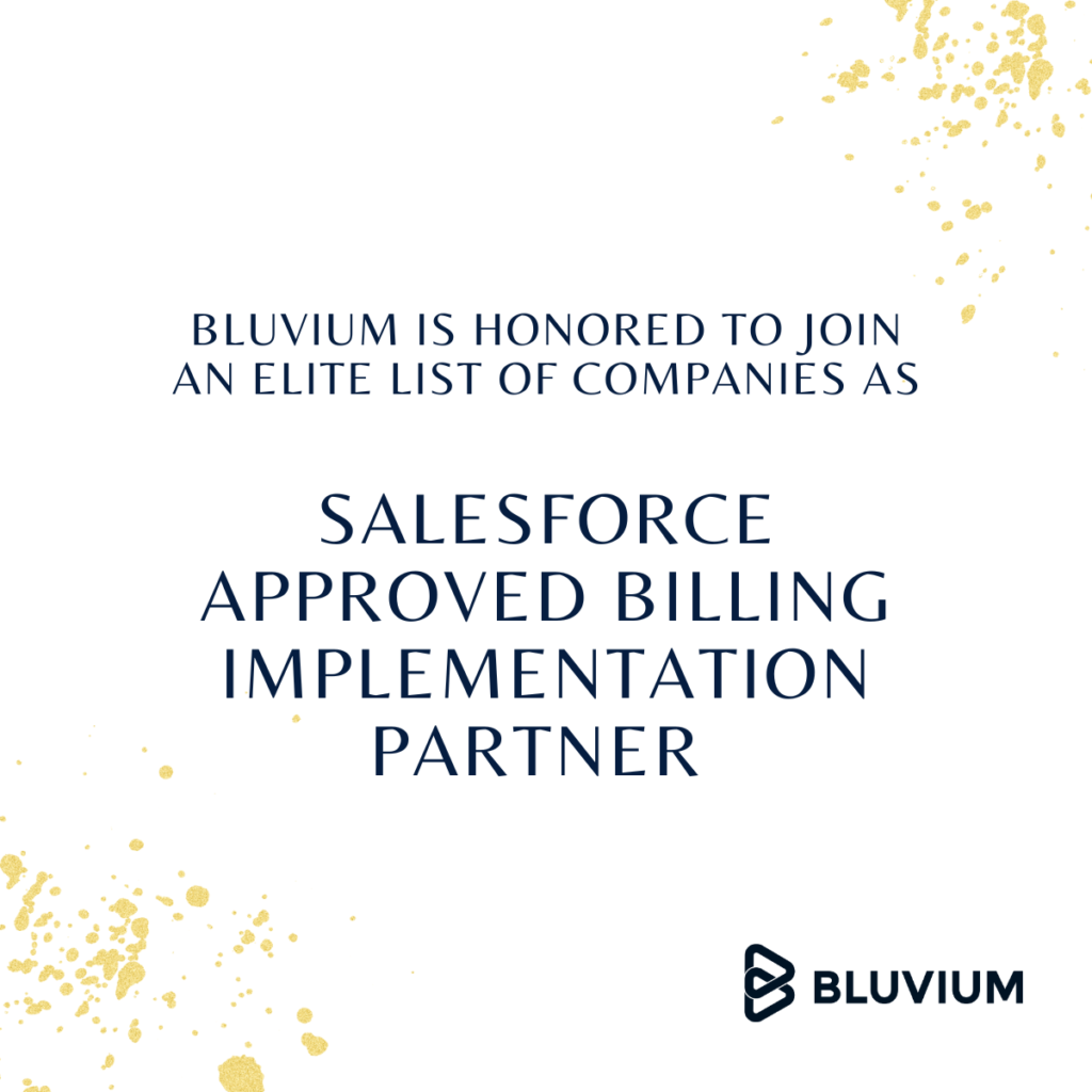 Bluvium Named Salesforce Approved Billing Partner